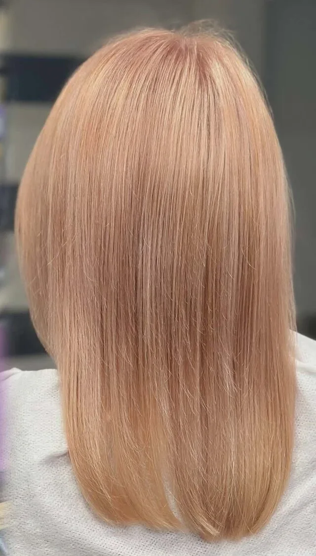 Po metamorfozie — chłodny blond, Forever Beauty Gliwice